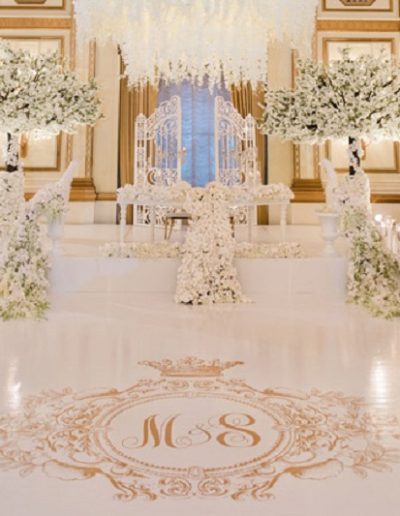 Wedding Floor Wraps Toronto