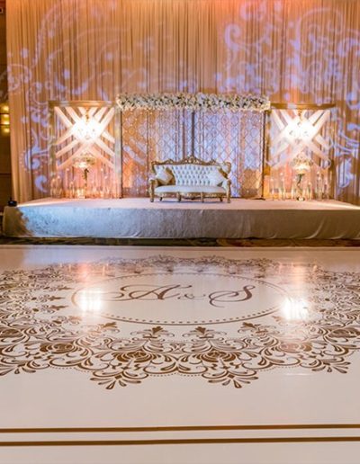 Wedding Floor Wraps Toronto